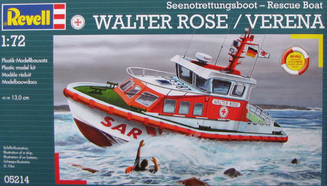 Revell - Seenotrettungsboot Walter Rose/Verena