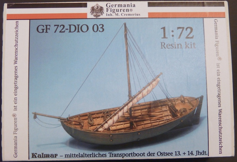 Germania-Figuren - Kalmar I - mittelalterliches Transportboot der Ostsee