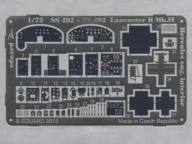 Eduard Ätzteile - Lancaster B Mk.II interior S.A.