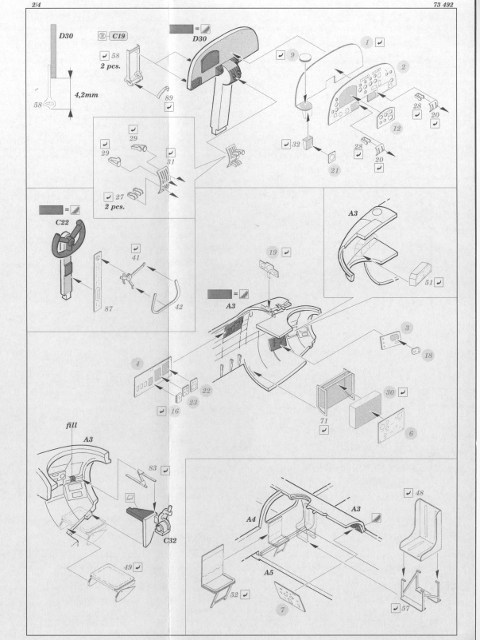 Eduard Ätzteile - Lancaster B Mk.II interior S.A.