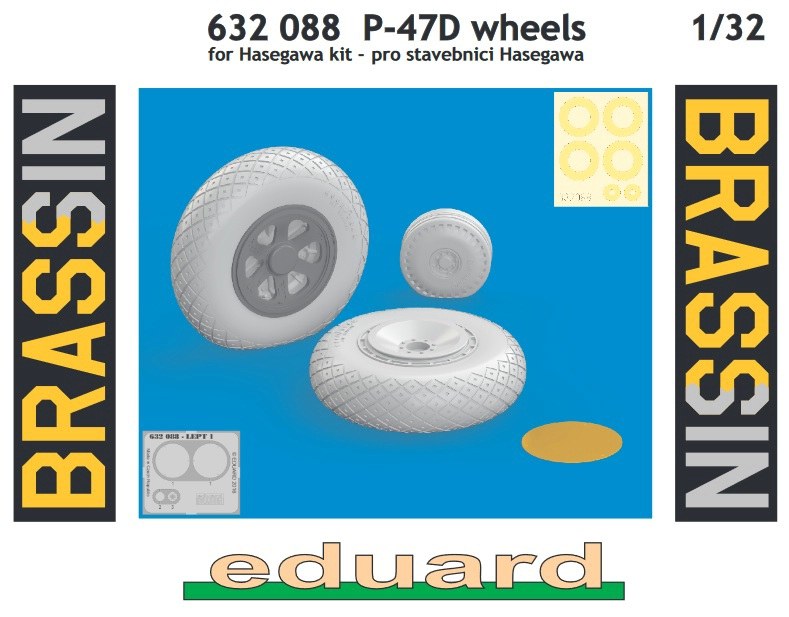 Eduard Brassin - P-47D wheels