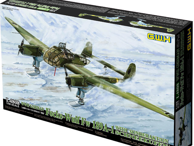 Great Wall Hobby - Focke-Wulf Fw 189A-1 Schneekufen