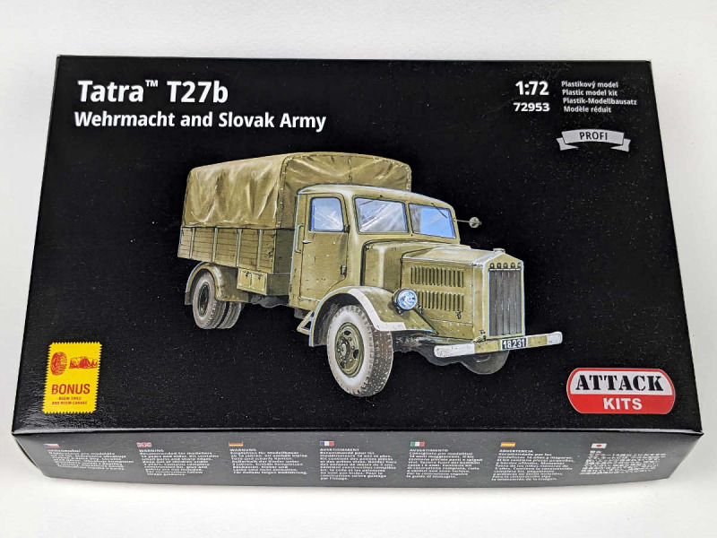 Attack Hobby Kits - Tatra T27b