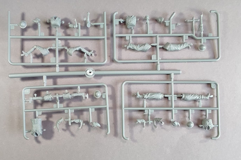 British Army Pheasant 17/25pdr Anti-Tank Gun Crew Set
