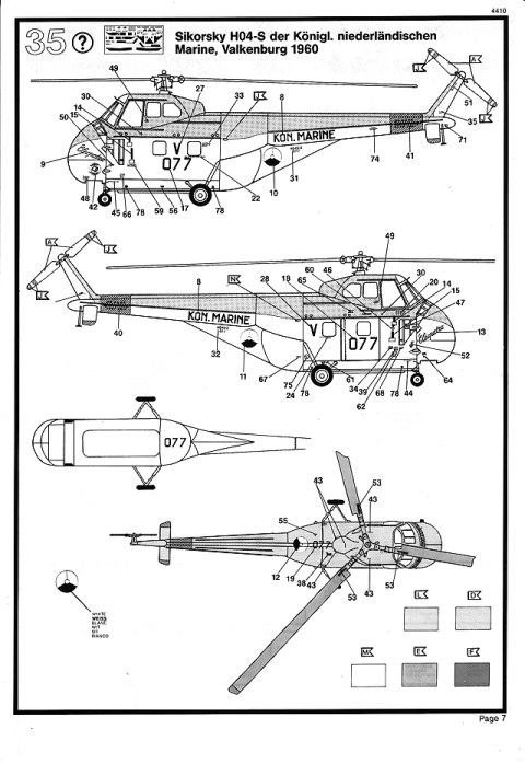 Revell - Sikorsky S-55 Sabena