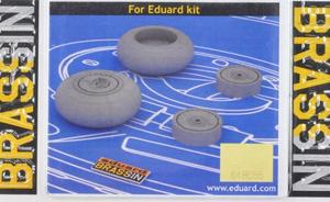 Detailset: Bf 110 E/F/G main undercarriage wheels