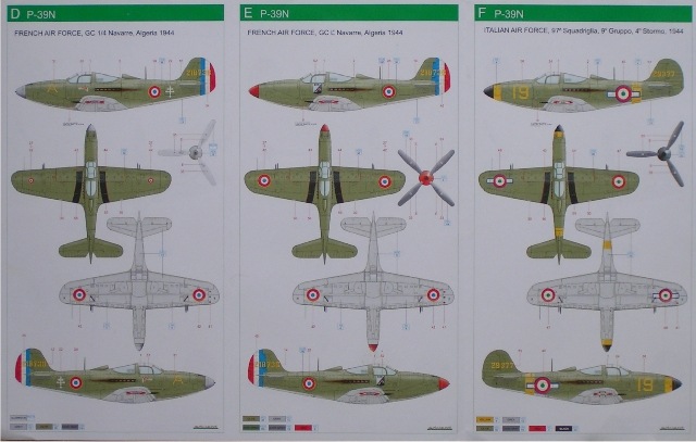 Eduard Bausätze - P-39 L/N, Aircraft in the MTO