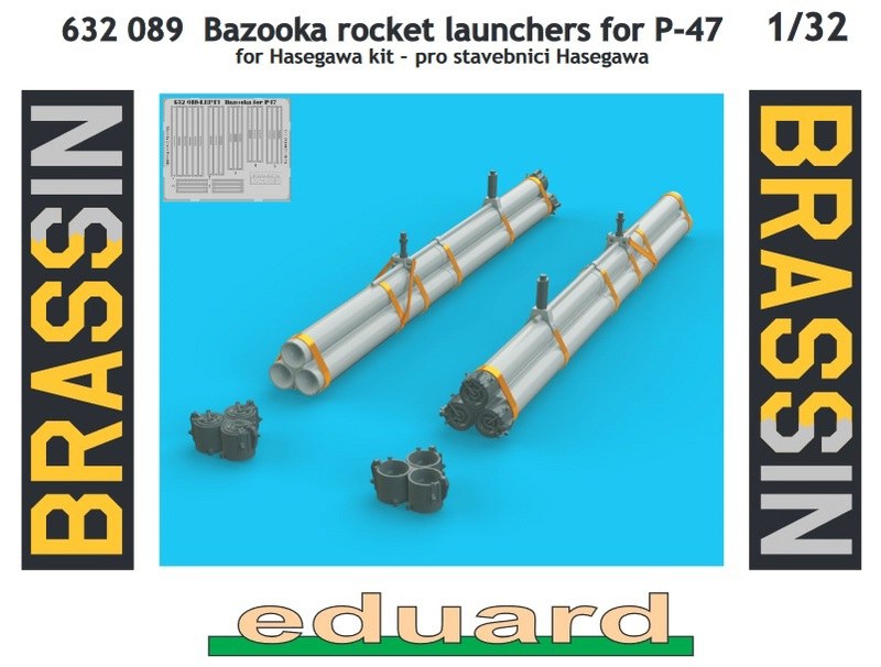 Eduard Brassin - Bazooka rocket launchers for P-47 