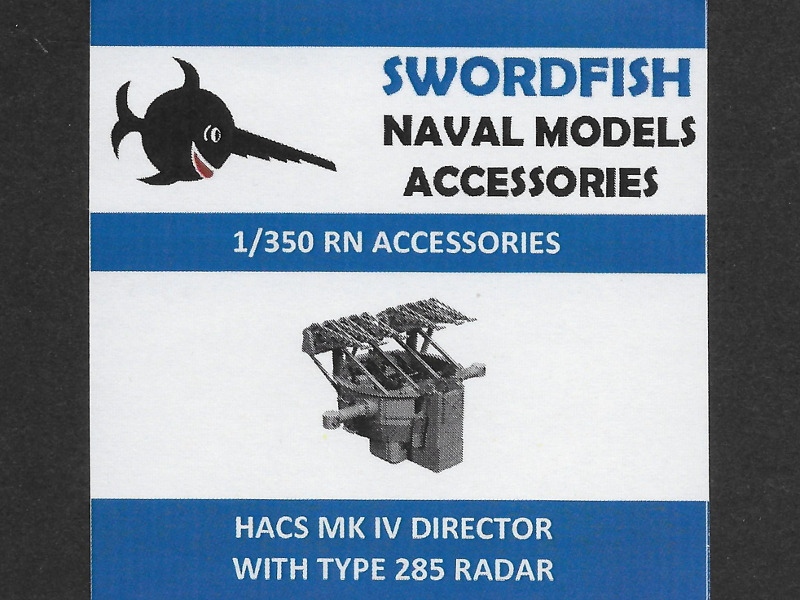 Swordfish Models  - HACS Mk IV Director with Type 285 Radar