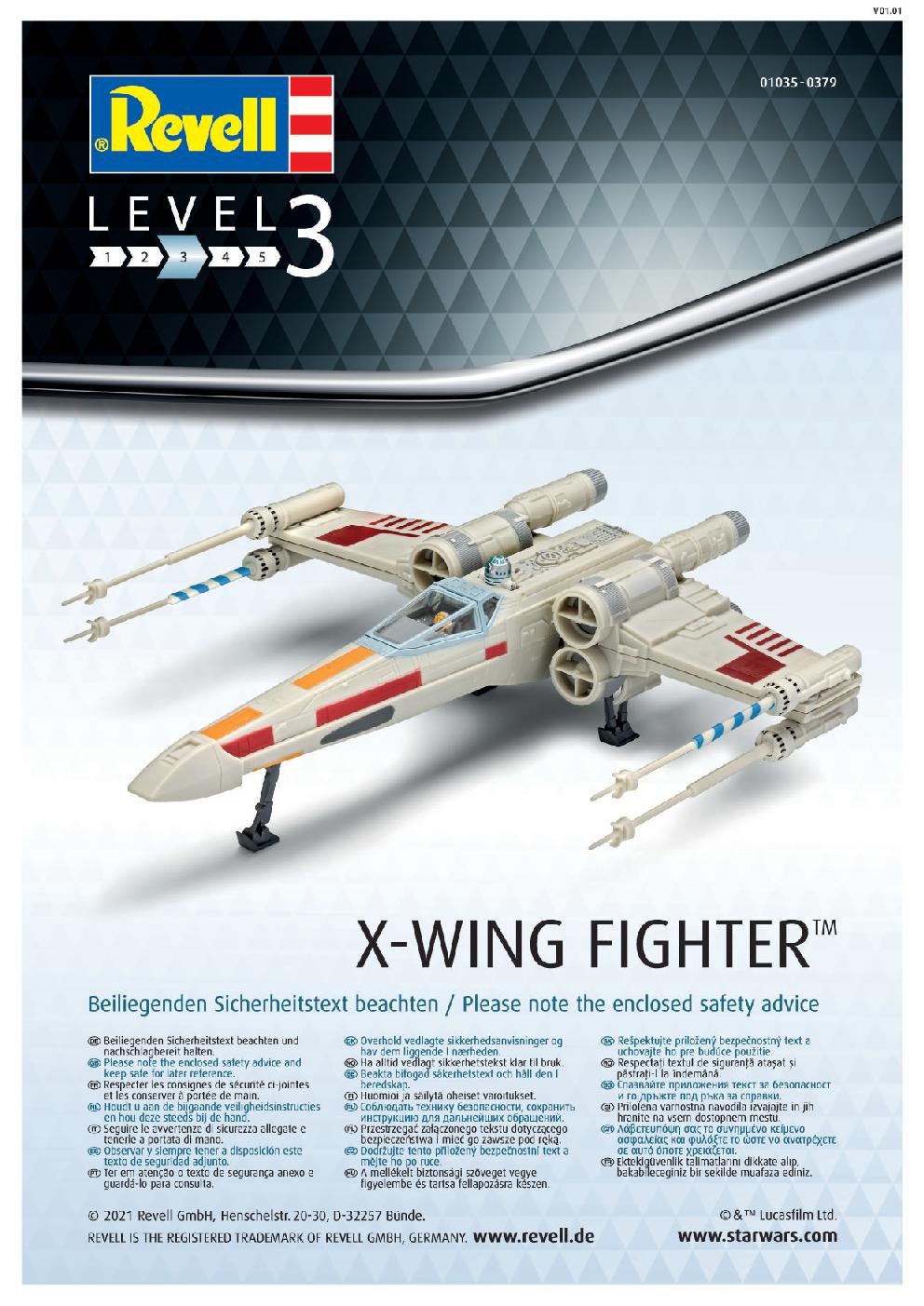 X-Wing Fighter Adventskalender