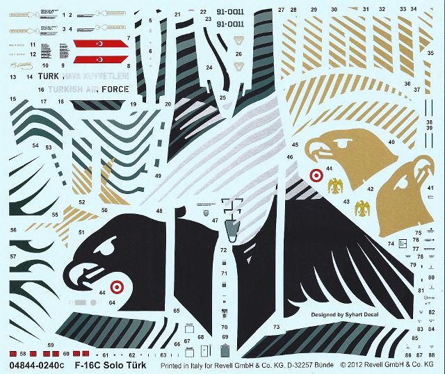 Revell - Lockheed Martin F-16C "Solo Türk"