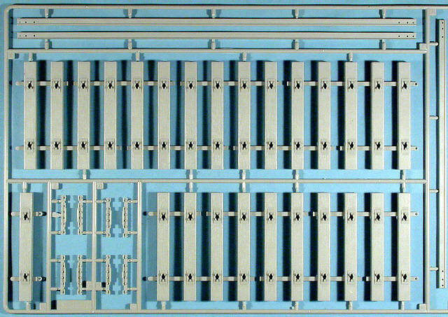 Schwellen, Schienen und Schienen-Verbinder