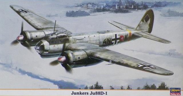 Hasegawa - Junkers Ju88D-1 