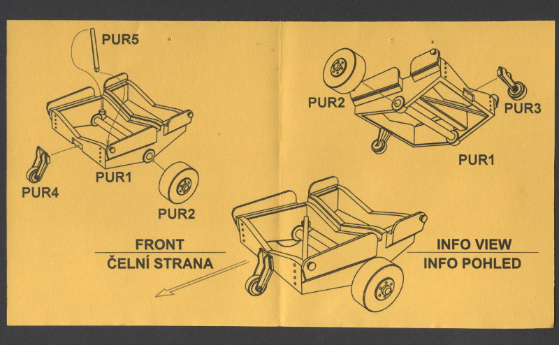 CMK - Romeo Ro.43/44 Beaching Trolley