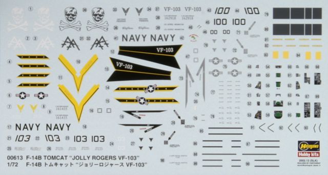 Hasegawa - F-14B Tomcat 'Jolly Rogers VF-103'