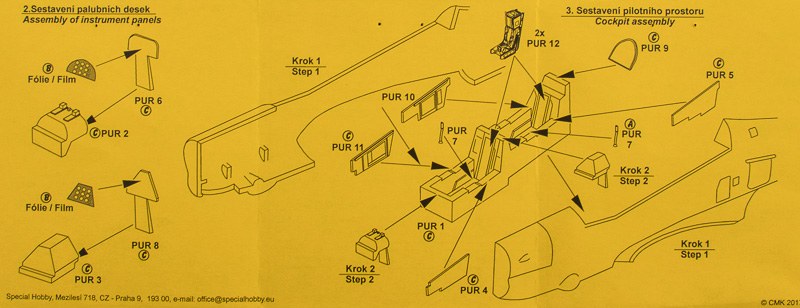 CMK - Short Tucano T.1 Cockpit Set