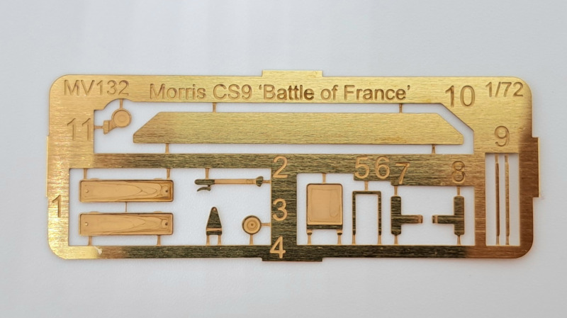 Planet Models - Morris CS9 British Light Armored Car "Battle of France"