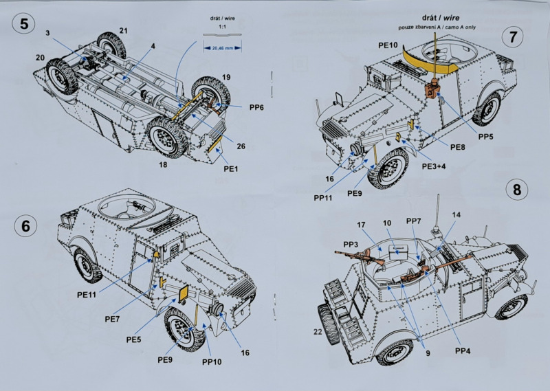 Planet Models - Morris CS9 British Light Armored Car "Battle of France"