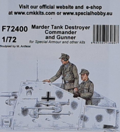 CMK - Marder Tank Destroyer Commander and Gunner