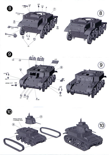 Mirage Hobby - M3 "Stuart Mark I" (Honey)