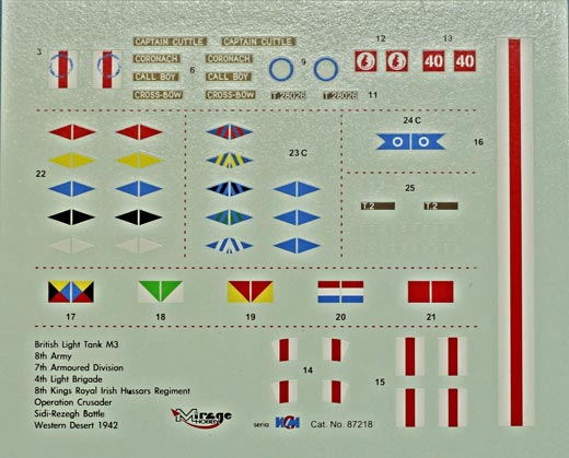 Mirage Hobby - M3 "Stuart Mark I" (Honey)