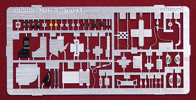 Eduard Ätzteile - MiG-3 for Trumpeter Kit