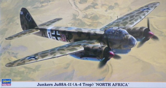 Hasegawa - Junkers Ju88A-11 (A-4 Trop) 'North Africa'
