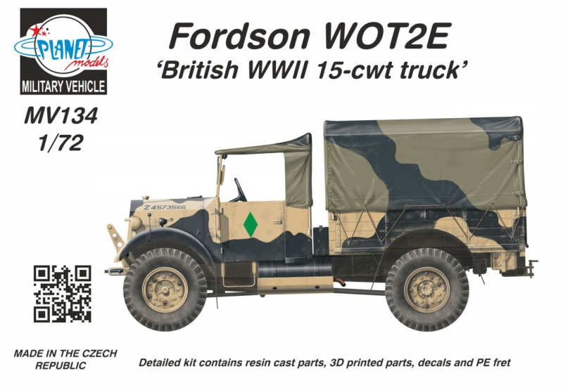 Planet Models - Fordson WOT2E