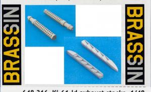 Ki-61-Id exhaust stacks & Ki-61-Id gun barrels