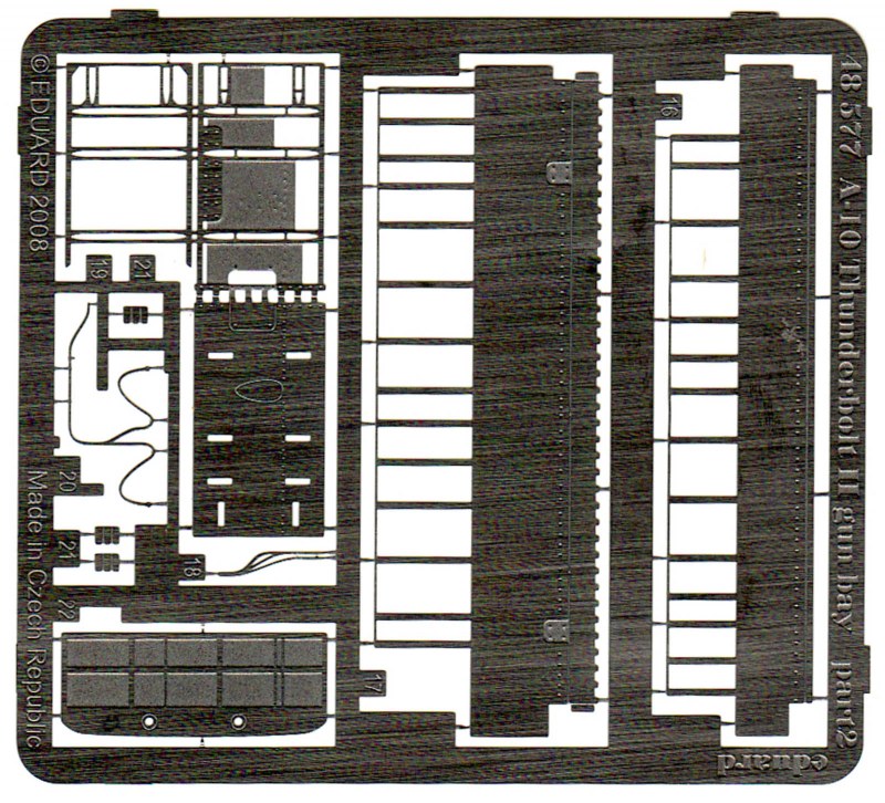 Eduard Ätzteile - A-10 Thunderbolt II gun bay