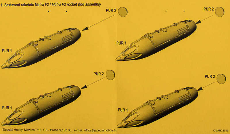 CMK - Matra F2 Rocked Pod