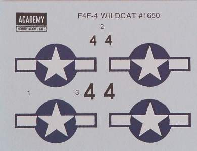 Academy - Grumman F4F-4 Wildcat
