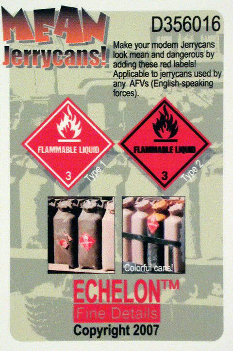 Echelon - MEAN Jerrycans!