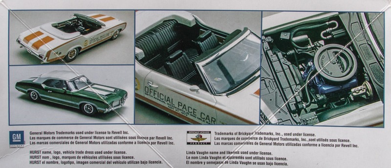 Revell - ´72 Oldsmobile Indianapolis 500 Pace Car /w Linda Vaughn 