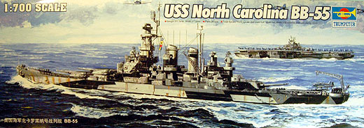 Trumpeter - USS North Carolina BB-55