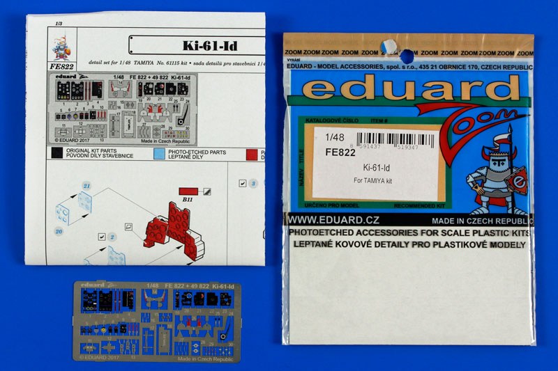 Eduard Ätzteile - Ki-61-Id Zoom