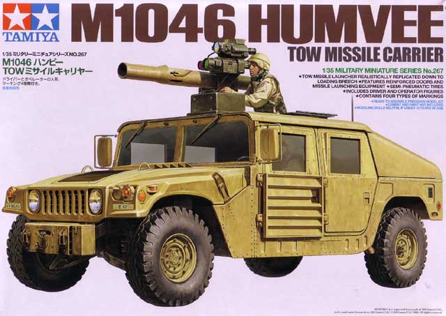 Tamiya - M1046 HUMVEE TOW Missile Carrier