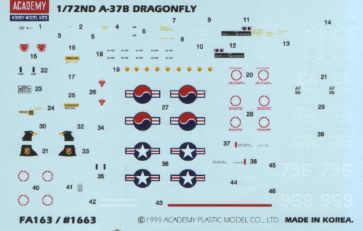Academy - A-37B Dragonfly