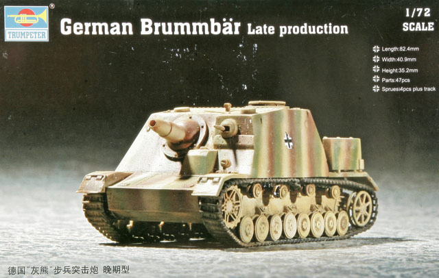 Trumpeter - German Brummbär Late Production