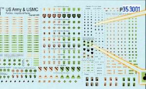 US ARMY & USMC Patches, Insignias and Ranks (Desert & Subdued)