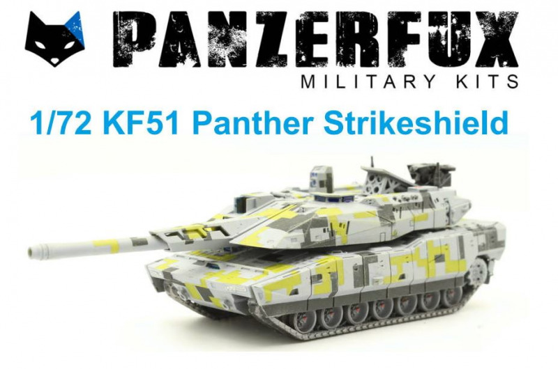 Panzerfux Military Kits - KF 51 Panther mit Strikeshield APS