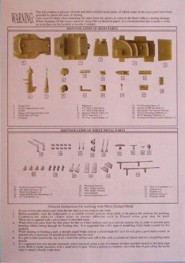 White Ensign Models - H.M.S. Norfolk Typ 23 Frigate