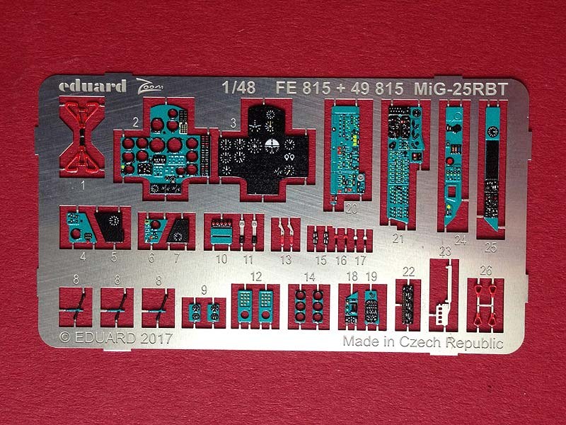 Eduard Ätzteile - MiG-25RBT Zoom