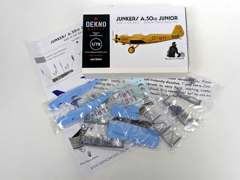 DEKNO Models - Junkers A 50 CE Junior