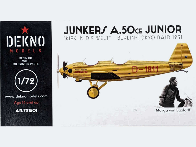 DEKNO Models - Junkers A 50 CE Junior