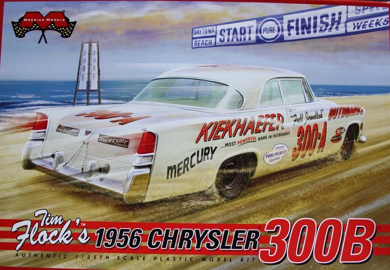 Moebius Models - Tim Flock`s 1956 Crysler 300B