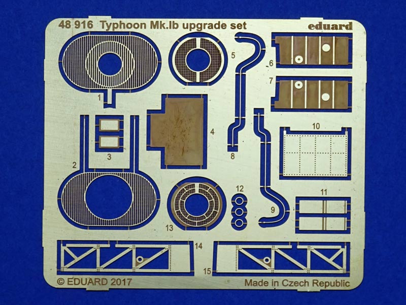 Eduard Ätzteile - Typhoon Mk.Ib upgrade set