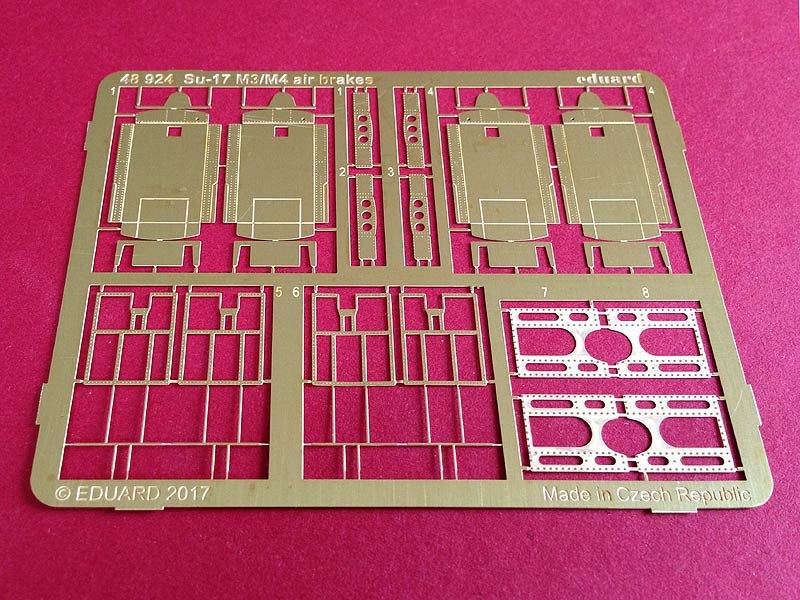 Eduard Ätzteile - Su-17 M3/M4 air brakes