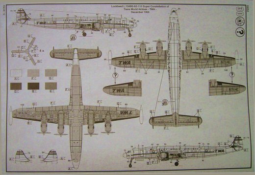 Revell - Lockheed Super Constellation L.1049G