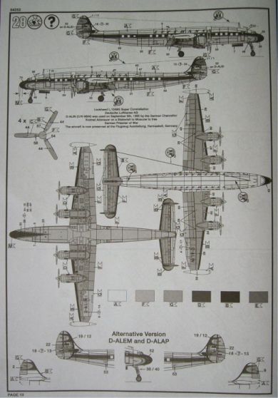 Revell - Lockheed Super Constellation L.1049G